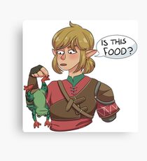 Link - Is This Food? Canvas Print