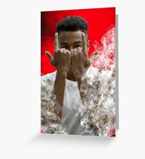 Jesse Lingard Vollständige Kunst Grußkarte