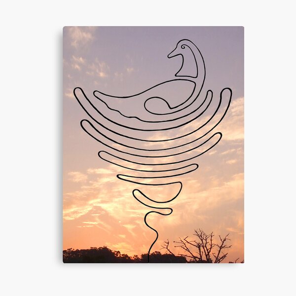 Nesting Bird Canvas Print