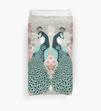 Peacocks by Andrea Lauren Duvet Cover