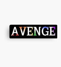 Avenge. Canvas Print