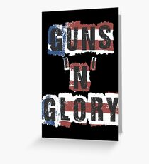 Guns 'n' Glory Greeting Card