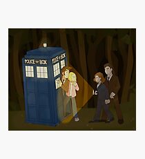 Doctor Who X Files Print Photographic Print