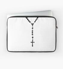 Rosary - Christian Symbols Laptop Sleeve