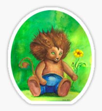 Baby Lion discovers the world Sticker