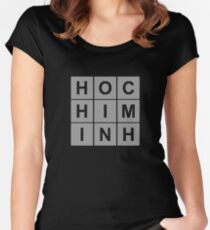 Ho Chi Minh Women's Fitted Scoop T-Shirt