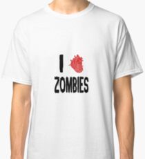 I Heart Zombies Classic T-Shirt