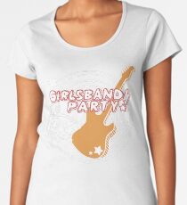 BanGDream Girl's Band Party White Logo Women's Premium T-Shirt