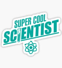 Super Cool Scientist Sticker