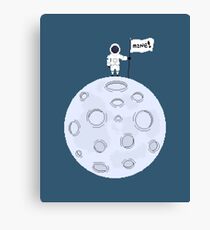 Claim the Moon Canvas Print