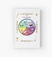 Tarot - Major Arcana - The Wheel of Fortune Hardcover Journal