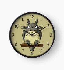 Totoro Fanart Clock