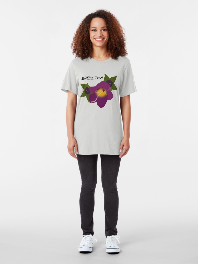 Alternate view of Atropine Free! Slim Fit T-Shirt