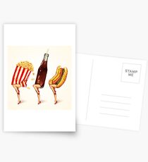 Let's All Go to the Lobby - Movie Girls Postcards