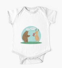 I'll Fight You With My Bear Claws…Oh Deer One Piece - Short Sleeve