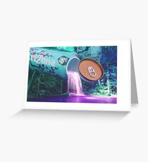 l i f e h u r t s Greeting Card