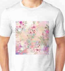 Botanical Fragrances in Blush Cloud Unisex T-Shirt