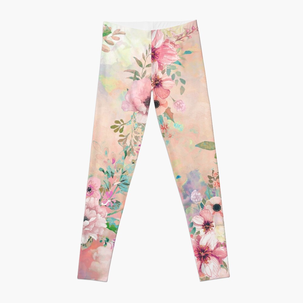 Botanical Fragrances in Blush Cloud Leggings