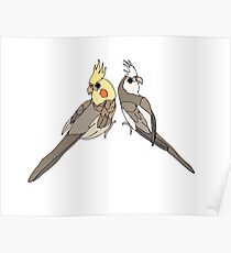 Peepers and Blanca Poster