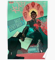 DETROIT: Werde ein menschliches Connor Poster Poster