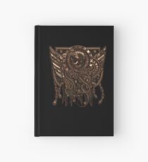 Airship Pirate Badge in Copper Hardcover Journal