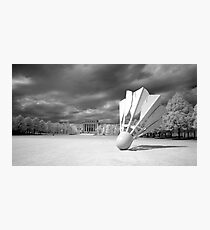 Nelson Atkins Museum Exterior, Infrared View, Kansas City, Missouri Photographic Print