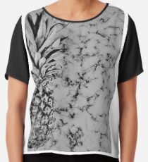 Frische Ananas Chiffon Top
