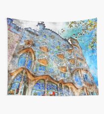 Barcelona, Casa Batllo Wall Tapestry