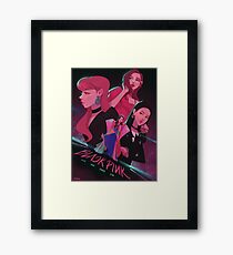 BLACKPINK is the revolution. Framed Print