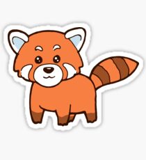 Katzenbär Süß Roter Panda Red Panda Sticker