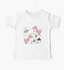 Cool T-rex Fun party pink #homedecor Baby Tee
