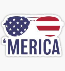 Pegatina Merica 'Merica