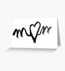 MUM love pure Greeting Card