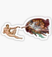 The creation of adam Sticker