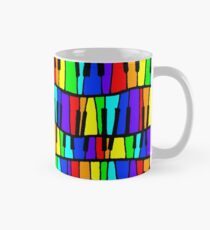 Rainbow piano Mug