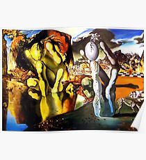 Metamorphose von Narcissus Salvador Dali Poster