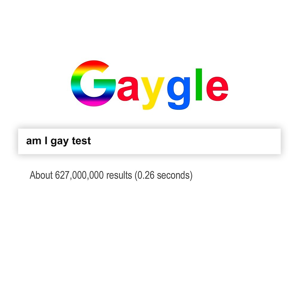 am i gay test pictures