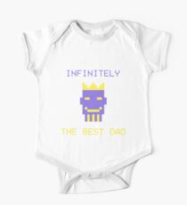Infinitely The Best Dad One Piece - Short Sleeve