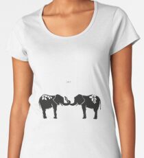 ELEPHANT LOVE Women's Premium T-Shirt