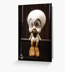 Banksy @ Bristol Museum - Tweety Pie, the later years Greeting Card