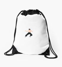 Bruce Lee Drawstring Bag