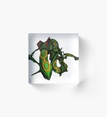 Rayquaza Acrylic Block