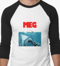 meg - goodbye bruce Men's Baseball ¾ T-Shirt