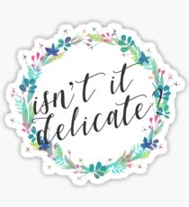 Delicate Sticker