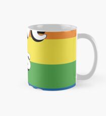 Taza clásica Retro Love is Love Pride