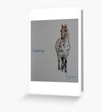 Knabstrup (For Kalaryder) Greeting Card