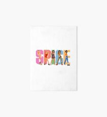 Spice Girls Merch Art Board