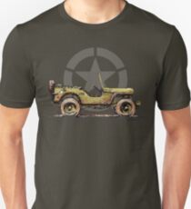 Dirt Star Willys - WW2 Unisex T-Shirt