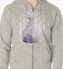 Fox in the Snow Zipped Hoodie