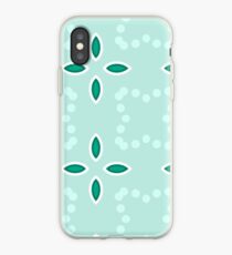 spirograph decorative seamless paisley colorful repeat pattern iPhone Case
